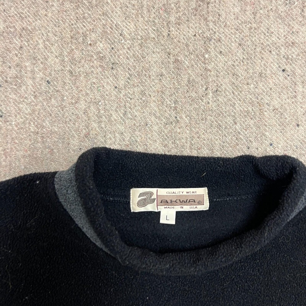 Vintage Bose Sweatshirt Mens Large Black 1990s - Picture 3 of 7